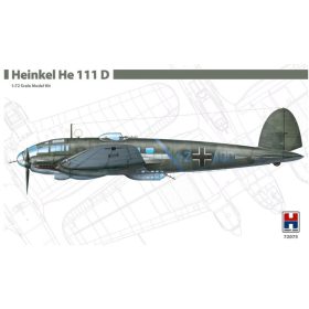 Hobby 2000 72075 Heinkel He 111 D 1/72 repülőgép makett