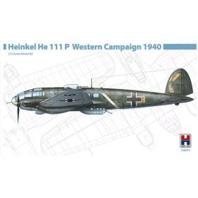   Hobby 2000 72077 Heinkel He 111 P Western Campaign 1940 1/72 repülőgép makett