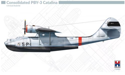 Hobby 2000 72083 Consolidated PBY-3 Catalina 1/72 repülőgép makett