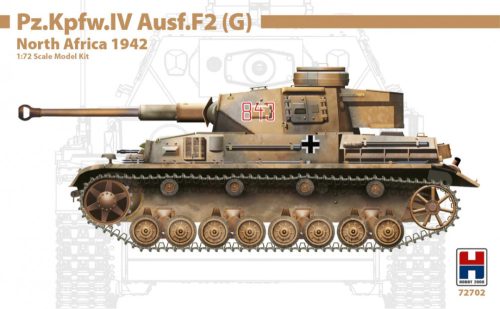 Hobby 2000 72702 Pz.Kpfw.IV Ausf.F2(G) North Africa 1942 1/72 harckocsi makett
