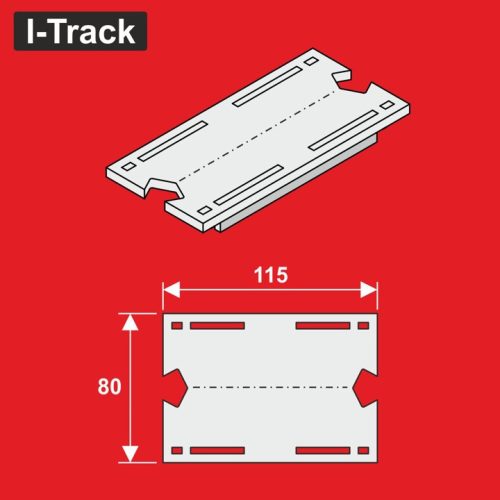 I-Track Reducer for I-Track segments H0 single track (HCT9652XU)