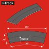 I-Track terepasztal sínágyazat, zajcsillapító Track bedding segments Ra481,2x70x5mm 12 darab (HCT9664B)