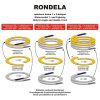 I-Track Rondela-358/419mm,360°, complete next floor kit (HCT9672DR3A)