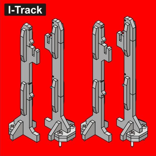 I-Track Columns for exit segment - set (R540°) (HCT9692B)