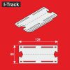 I-Track Reducer for I-Track segments H0 single track (HCT9705XU)