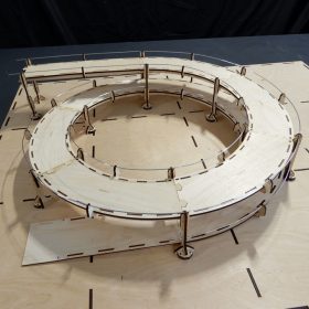   I-Track Rondela-267/310mm,540°, 1,5 circle, complete kit (HCT9734DR5)