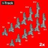 I-Track Basic Struts Nr.1-12 height 16 to81,1mm 12 pairs (HCT9740)