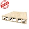 I-Track Terepasztal alap Base board for model railroad 120x90x16 cm  - összeszerelve - (HCT9801A-RTI)