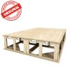 I-Track Terepasztal alap Base board  90x60x16 cm  - összeszerelve - (HCT9801D-RTI)