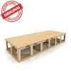 I-Track Terepasztal alap Base board 100x40x16 cm  - összeszerelve - (HCT9801P-RTI)