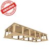 I-Track Terepasztal alap Base board 100x40x16 cm  - összeszerelve - (HCT9801P-RTI)