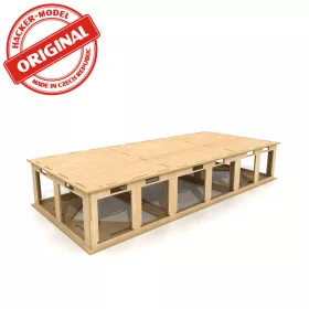   I-Track Terepasztal alap Base board for model railroad 90x40x16 cm  - építőkészlet - (HCT9801Q)