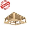 I-Track Terepasztal alap Base board 50 x 50 x 16 cm  - összeszerelve - (HCT9801Z-RTI)