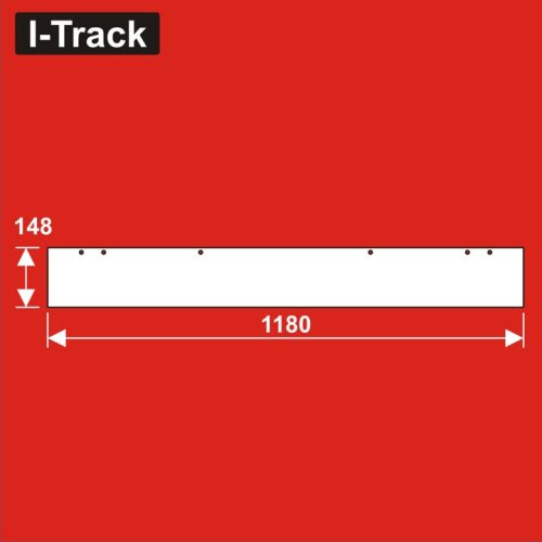 I-Track The side panels for the baseboards 1180x148mm (HCT9805A-SW)