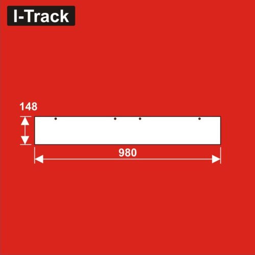 I-Track The side panels for the baseboards (HCT9805C-SW)