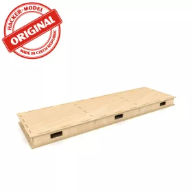   I-Track Terepasztal alap Base plate 6 - 100x30x6 cm  - összeszerelve - (HCT9820F-RTI)