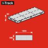 I-Track Terepasztal alap Base plate 6 - 100x30x6 cm  - összeszerelve - (HCT9820F-RTI)