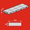 I-Track Terepasztal alap Base plate 6 - 120x30x6 cm  - összeszerelve - (HCT9820G-RTI)