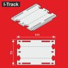 I-Track Reducer for I-Track segments H0 double track (HCT9974DXU)