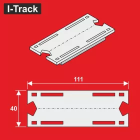   I-Track Reducer for I-Track segments H0 single track (HCT9974XU)