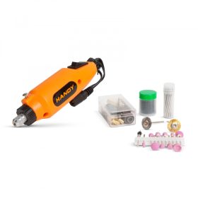   Handy 10368 Panelfúró, csiszoló, polírozó szett - 78 részes - 230 V