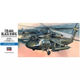   Hasegawa 00433 UH-60A Black Hawk [U.S. Army Tactical Transport Helicopter] 1/72 helikopter makett