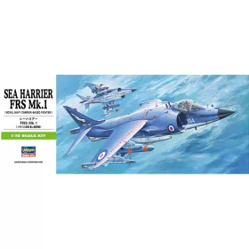 Hasegawa 01235 Sea Harrier FRS Mk.1 1/72 repülőgép makett