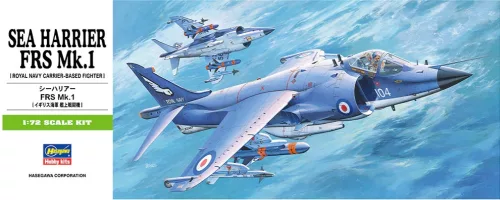 Hasegawa 01235 Sea Harrier FRS Mk.1 1/72 repülőgép makett