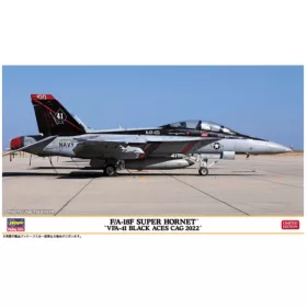   Hasegawa 02429 F/A-18F Super Hornet 'VFA-41 Black Aces CAG 2022' Limited Edition 1/72 repülőgép makett