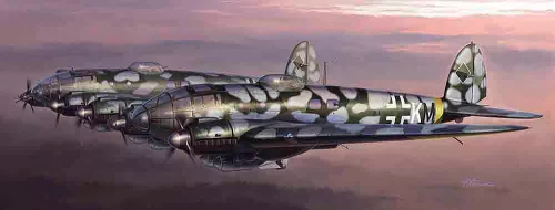 Hasegawa 02534 Heinkel He 111Z-2 1/72 repülőgép makett