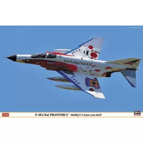   Hasegawa 07475 F-4EJ Kai Phantom II, 302SQ F-4 Final Year 2019 1/48 repülőgép makett