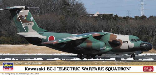 Hasegawa 10861 Kawasaki EC-1 Electric Warfare Sqr. Limited Edition 1/200 repülőgép makett
