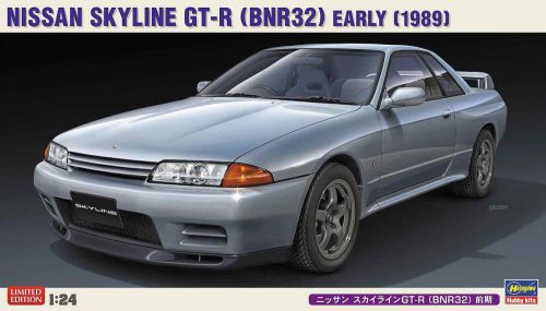 Hasegawa 20496 Nissan Skyline GT-R (BNR32) early (1989) 1/24 autó makett
