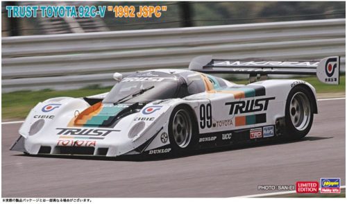 Hasegawa 20746 Trust Toyota 92C-V “1992 JSPC” 1/24 autó makett