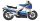 Hasegawa 21760 Suzuki RG500I, blue/black/white 1/12 motorkerékpár makett