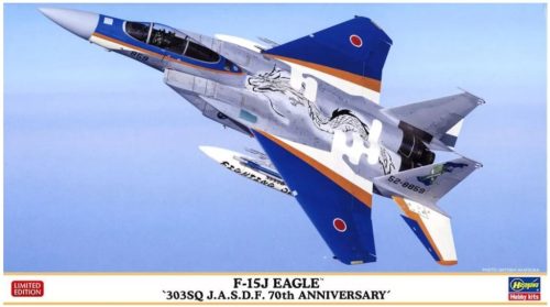 Hasegawa 52443 F-15J Eagle '303SQ J.A.S.D.F. 70th Anniversary' 1/72 repülőgép makett