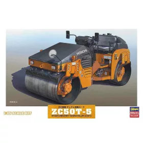   Hasegawa 66101 Hitachi Vibrations-Walze ZC50T-5 1/72 munkagép makett