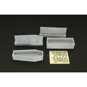 Hauler HLF48007 Coffins resin parts 1/48 kiegészítő