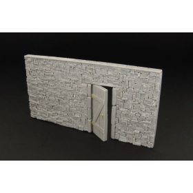   Hauler HLF48008 Rustic type wall casted and PE dio accessories 1/48 kiegészítő