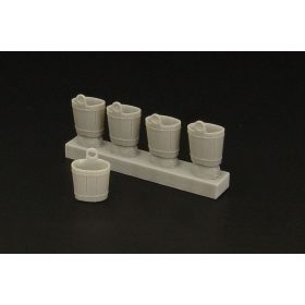   Hauler HLF48018 Wooden Tubs resin dio accessories 1/72 kiegészítő