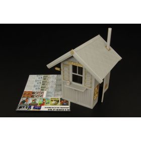   Hauler HLF48019 Tobacco shop - Newsstand PE and resin construction kit