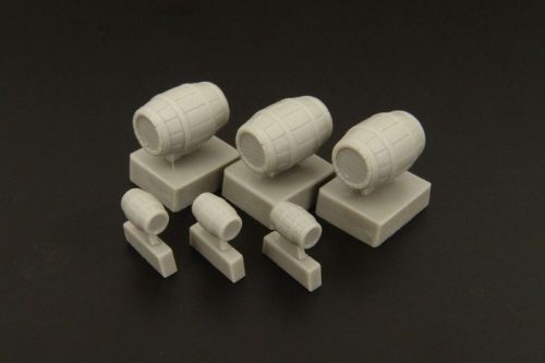 Hauler HLH72033 Wooden barrels resin accessories 1/72 kiegészítő