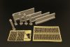 Hauler HLH72102 Castle fence resin and PE dio accessories 1/72 kiegészítő