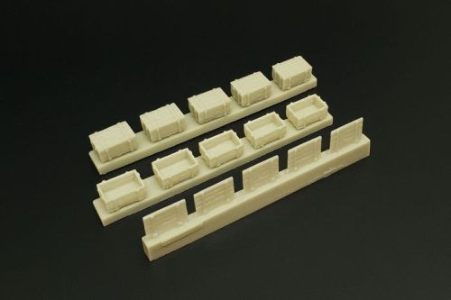 Hauler HLH72112 Wooden boxes Resin dio set 1/72 műgyanta