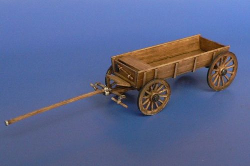 Hauler HLH72130 Farm horse drawn wagon Resin kit 1/72 műgyanta