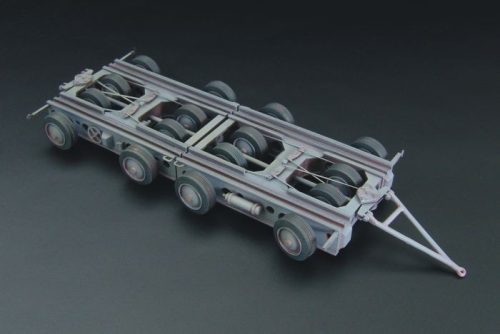 Hauler HLP72009 Culemeyer four axles kit of herman heavy trailer 1/72 makett