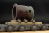 Hauler HLP72011 Culemeyer 80ton with armored cupola kit of herman heavy trailer 1/72 makett