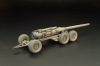 Hauler HLP72016 US M1 8 GUN transp wagon Resin constr. kit of U.S. barrel trailer 1/72 löveg makett