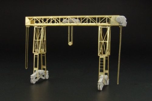 Hauler HLP72022 Fries 16t german crane resin construction kit of german crane 1/72 fotómaratás