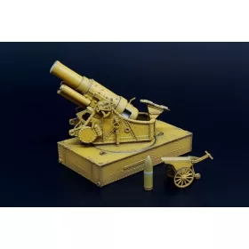   Hauler HLP72035 Skoda 30,5cm Siege Howitzer Resin construction kit of czech/german howitzer 1/72 löveg makett
